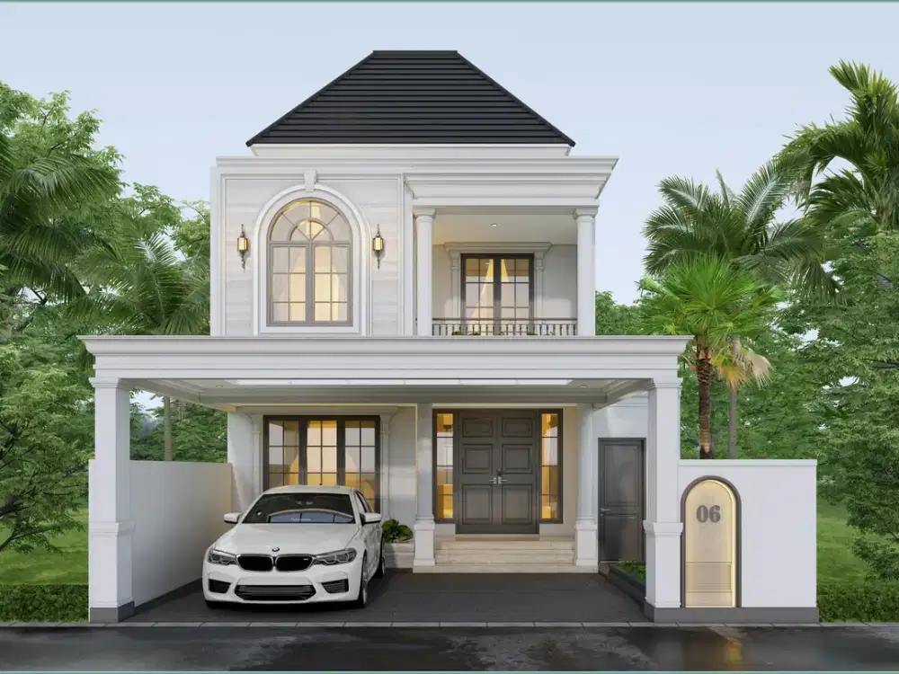 Rumah Mewah Berbah Jogja Bonus Kanopi Cor 50m ke Jalan Utama