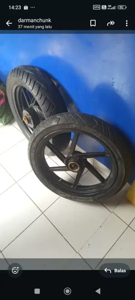 Velg Tiger ukuran 17