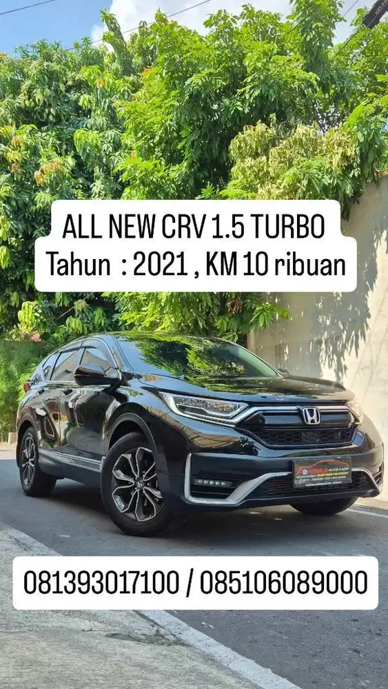 km 10 ribuan, nopol AB, ALL NEW CRV 1.5 TURBO black edition,Tahun:2021