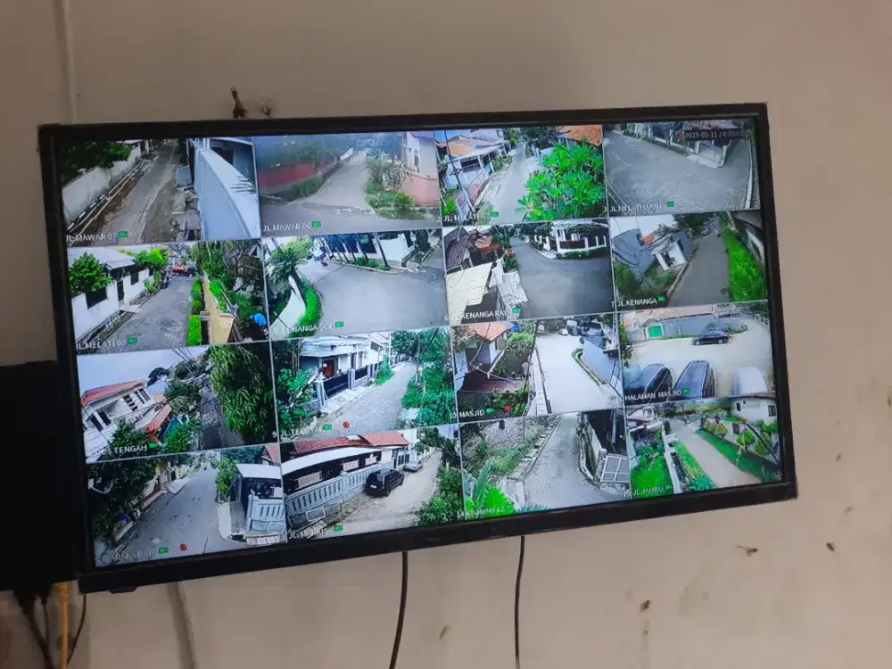 Perbaikan cctv dan pemasangan