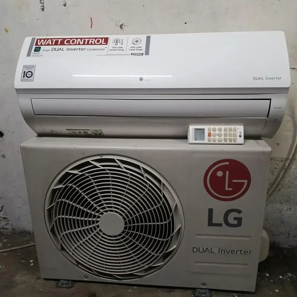 LG dual inverter 1/2pk