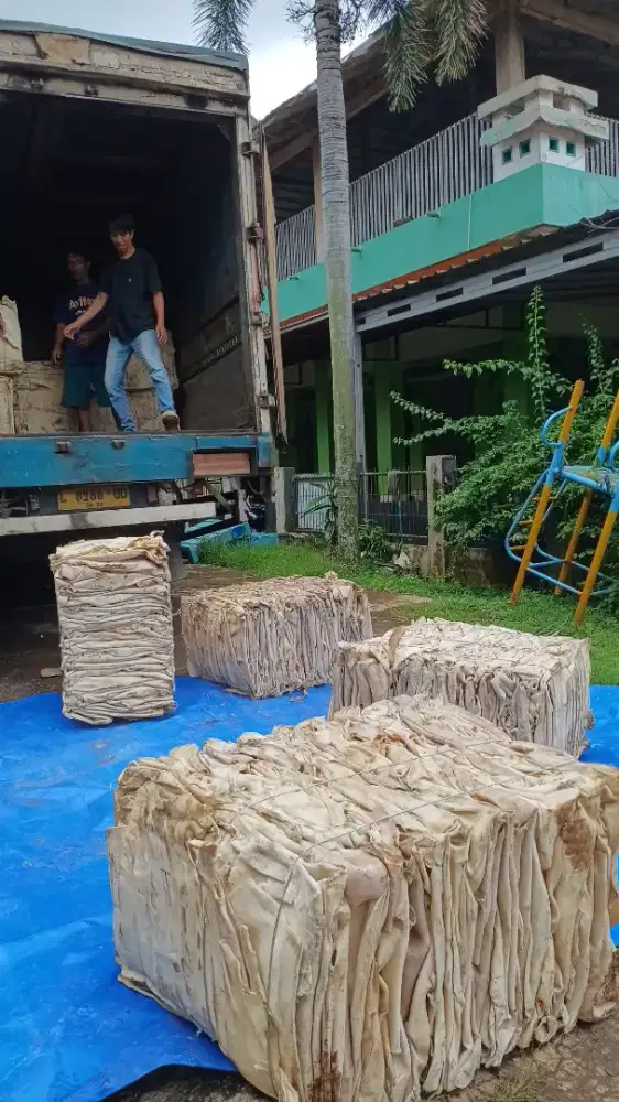 Jual bahan krupuk kulit dan kikil kulit kerbau india tipe B