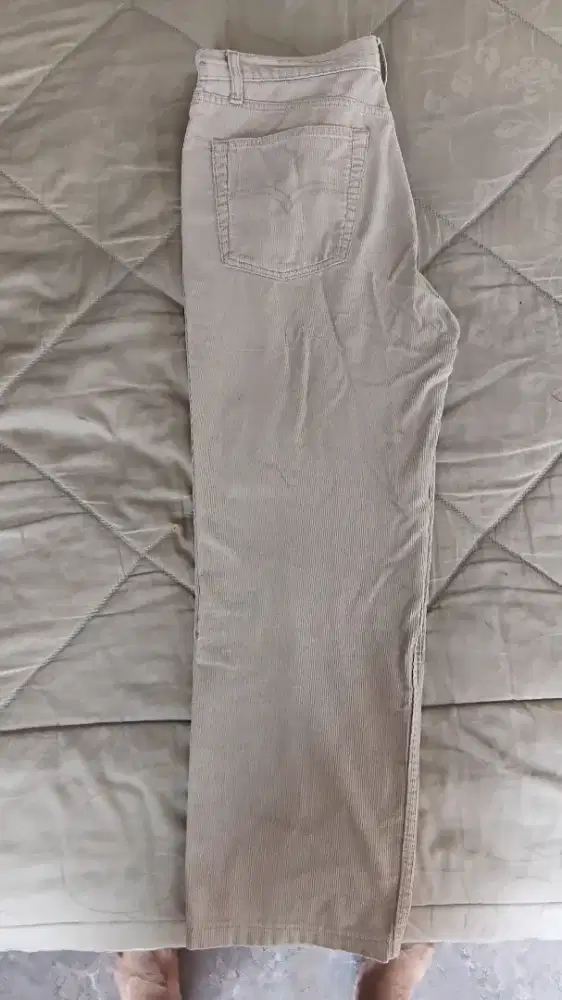 Celana Curduroy Lea Size 34/86cm, sailor pants men's, COD surabaya