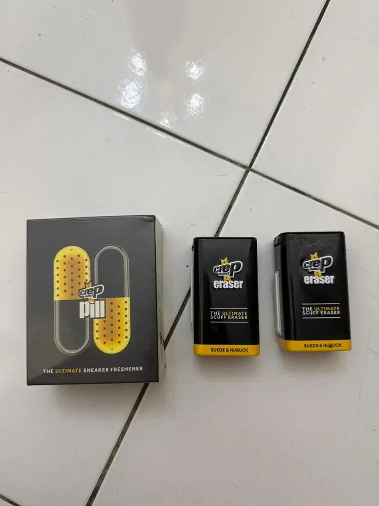crep protect pill , crep protect eraser suede dan nubuck bnib