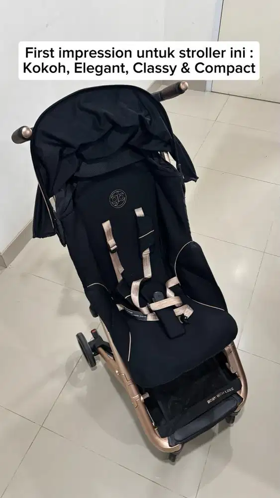 Stroller Travel Friendly Pockit Go by GB