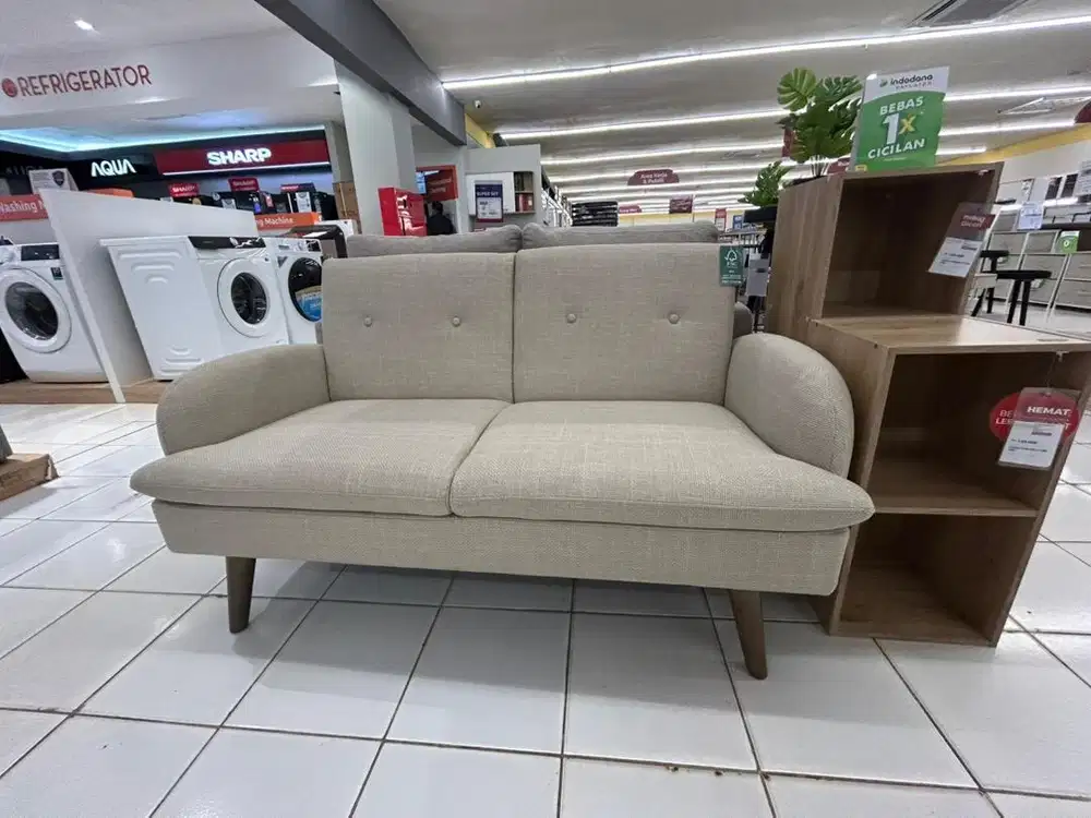 Selma Bellingham Sofa Fabric 2 Seater Krem