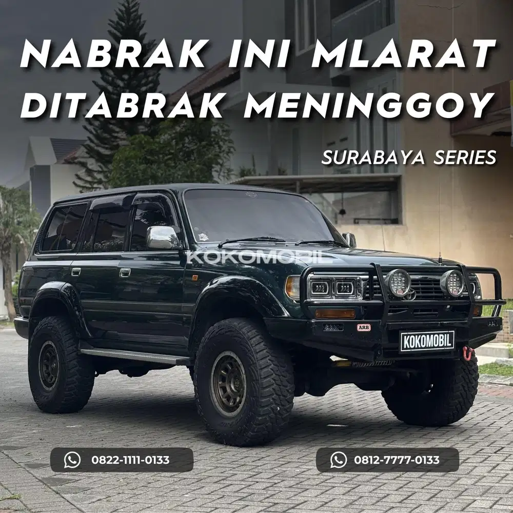 [KM 90RB] TOYOTA LAND CRUISER VX80 1995