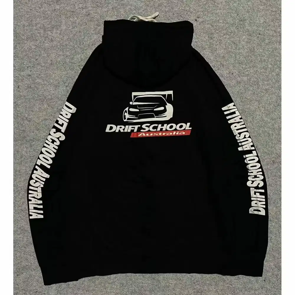 Jacket Zip Hoodie DSA ( Drift School Australia) Original Like New
