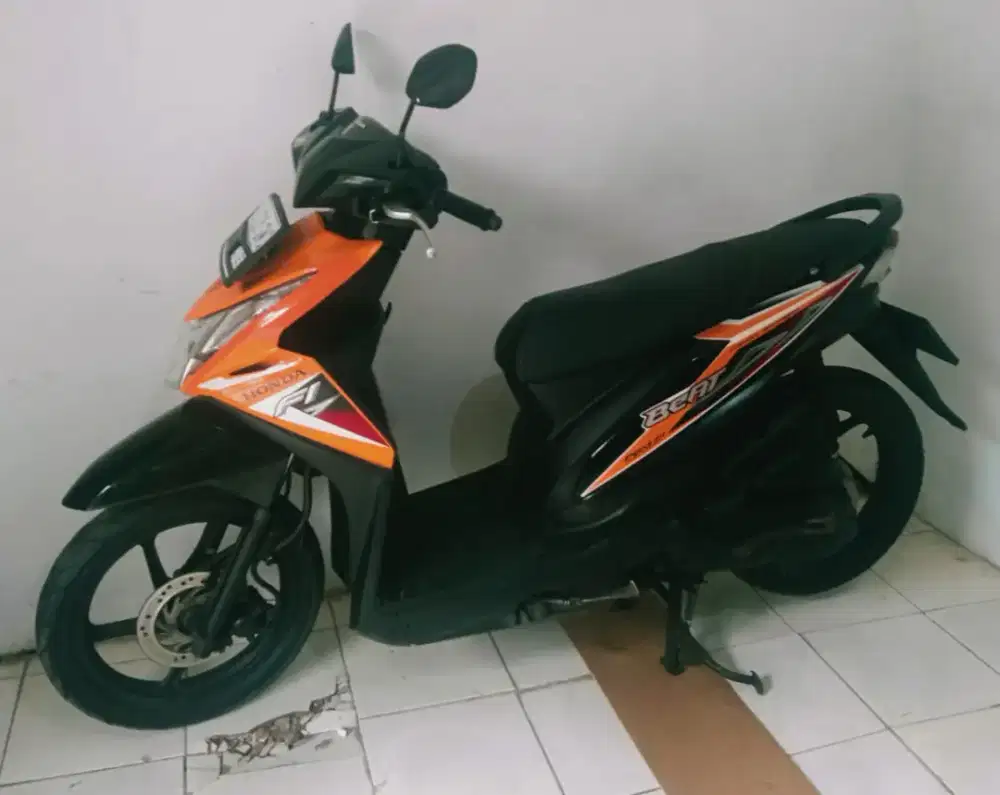 Honda Beat FI th 2014 Gress, Surat Lengkap, BU !!!