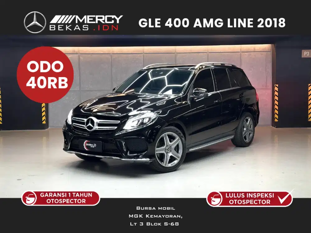 TDP 5 JUTA MERCEDES BENZ GLE 400 AMG LINE 2018