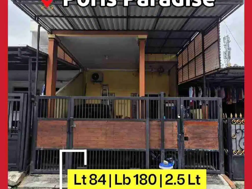 Wilson Rumah bagus 2.5 lantai di poris paradise