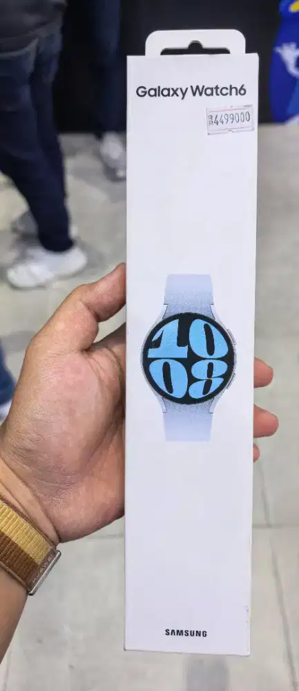 Galaxy watch 6 44mm silver segel