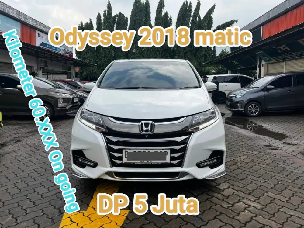 5JT HONDA ODYSSEY E PRESTIGE 2018 LOW KM 60RB ANTIK RARE !!