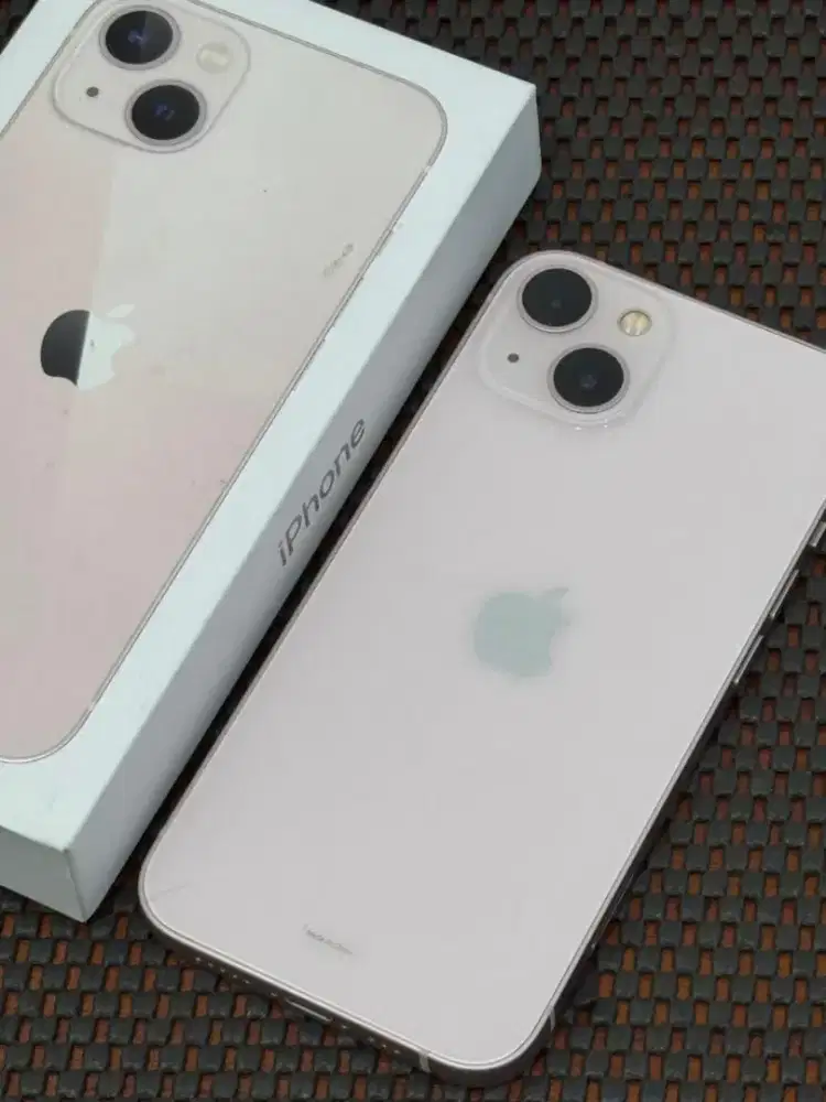 IPHONE 13 128GB IBOX WARNA PINK SECOND MULUS