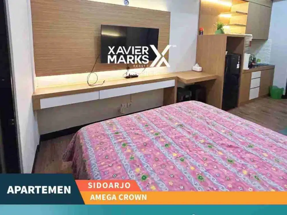 Dijual Apartemen Full Furnish Di Amega Crown, Tambakoso Kab. Sidoarjo