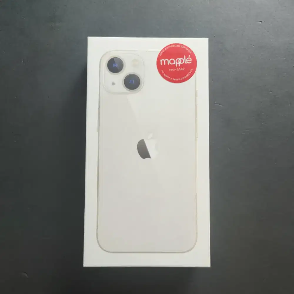 IPHONE 13 STARLIGHT 128GB GARANSI RESMI DIGIMAP