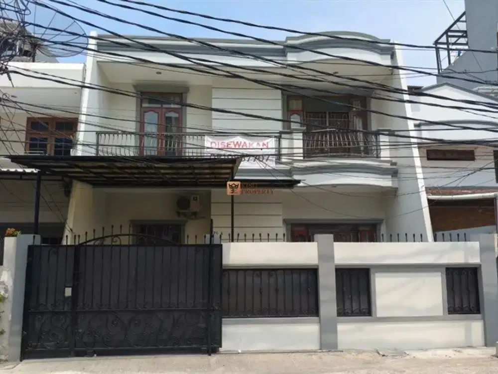 Disewakan Rumah 2 Lantai 200m  Baru Renovasi Siap Huni Taman Permata Indah, Teluk Gong Jakarta Utara