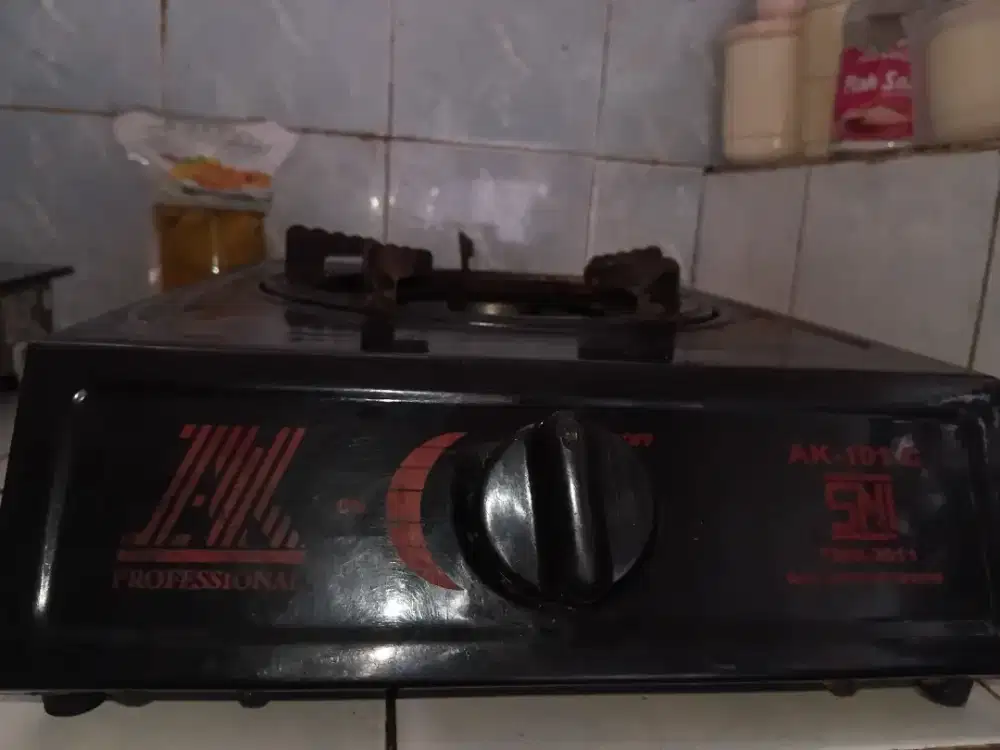 Kompor gas 1 tungku dan tabung gas 5,5kg