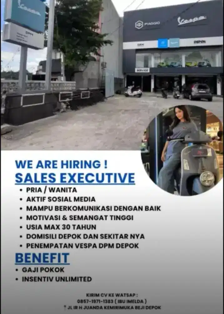 Sales / Marketing Vespa