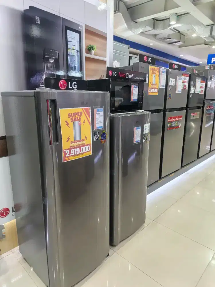 KREDIT FREEZER RAK LG TANPA DP! BUNGA 0% FREE 1 CICILAN