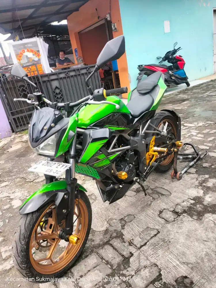 Kawasaki Ninjja 250 th 2014 fi.  Surat komplittt