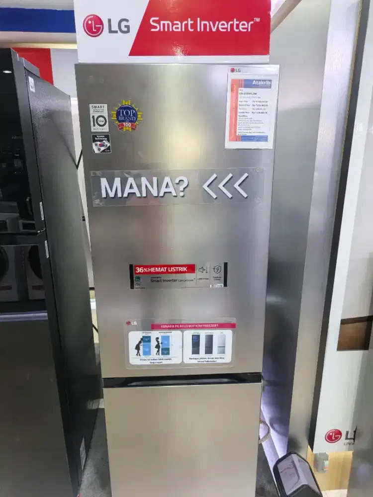 PROMO KREDIT KULKAS LG TANPA PD! BUNGA 0% FREE 1 CICILAN