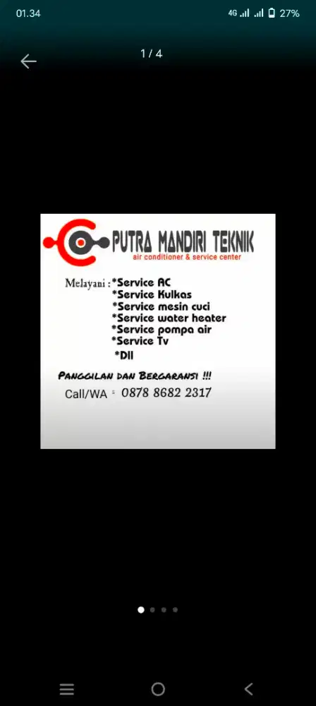 Service AC, kulkas, mesin cuci panggilan di semarang