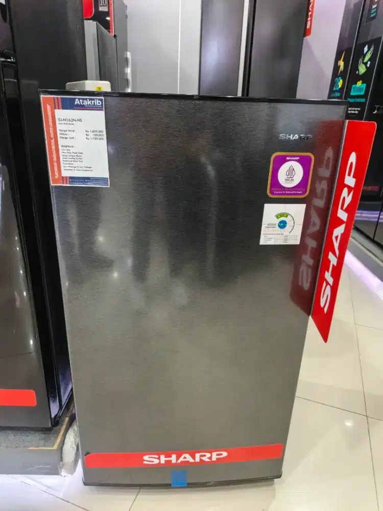 PROMO KREDIT KULKAS SHARP TANPA DP! BUNGA 0% FREE 1 CICILAN