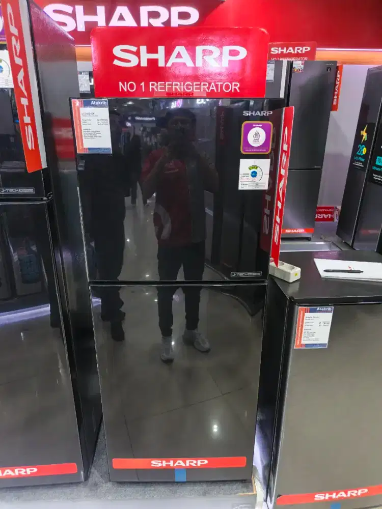 PROMO KREDIT KULKAS SHARP TANPA DP! BUNGA 0% FREE 1 CICILAN