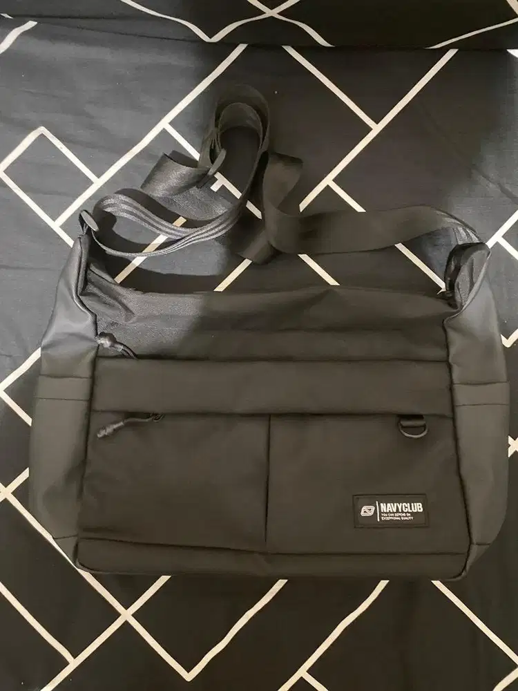 Tas Selempang Kantoran Sling Bag ICC Navy Club Original 100%