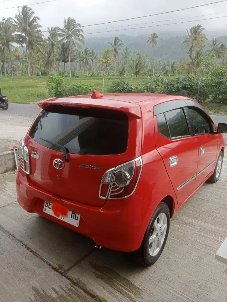 Toyota Agya type G manual 1000 CC tahun 2014 bulan 11