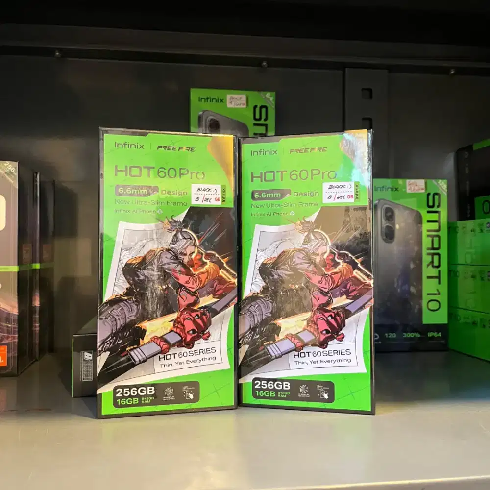 Infinix Hot 60 Pro Ram 8+8/256 Promo New