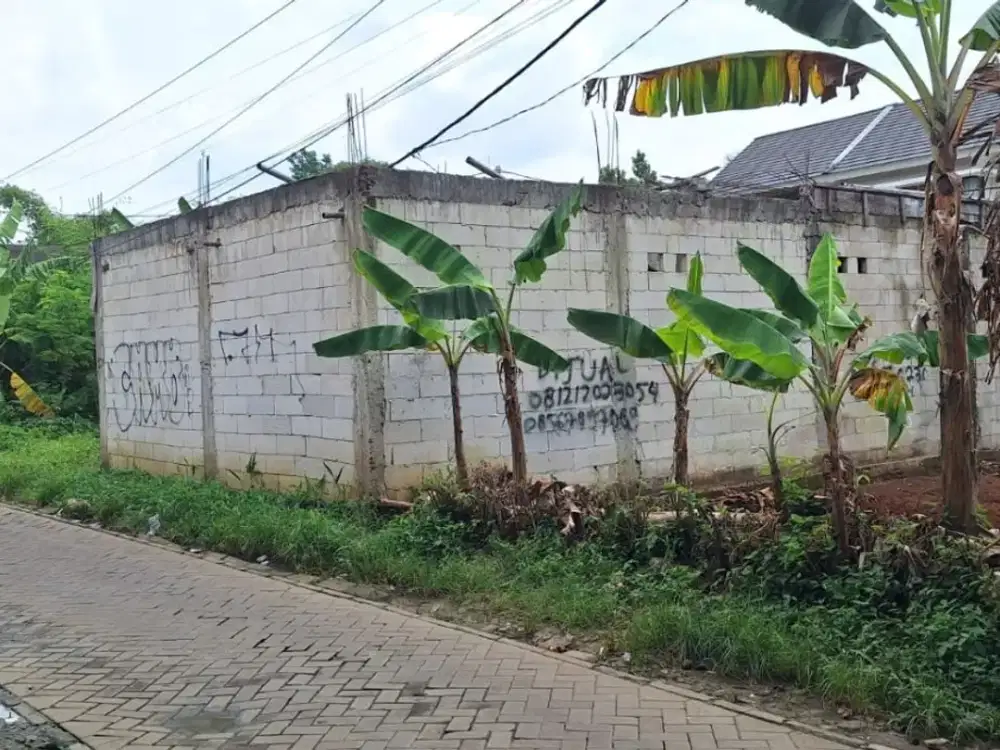 Tanah Murah Ciater Serpong 800 Meter ke Kencana Loka BSD