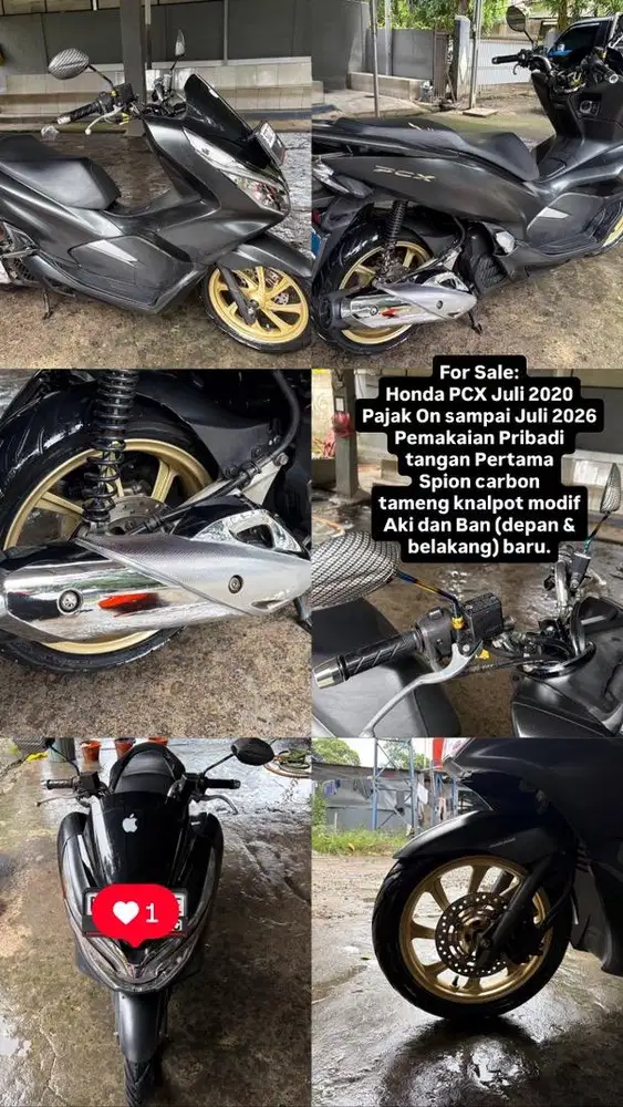 Jual Cepat Honda PCX 160 2020