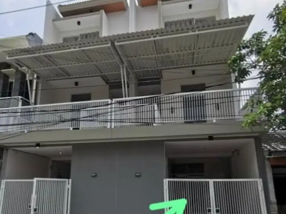 Rumah New Minimalis 3 Lantai Wisma Permai STRATEGIS