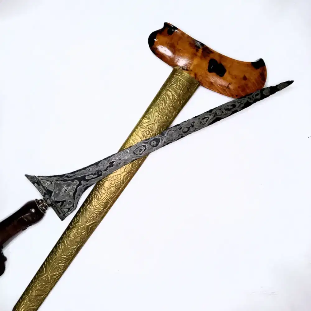 Keris sepuh brojol pamor sumur bandung, pamor meteorit