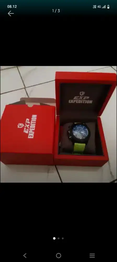 Jam expedition lengkap mulus gatansi resmi