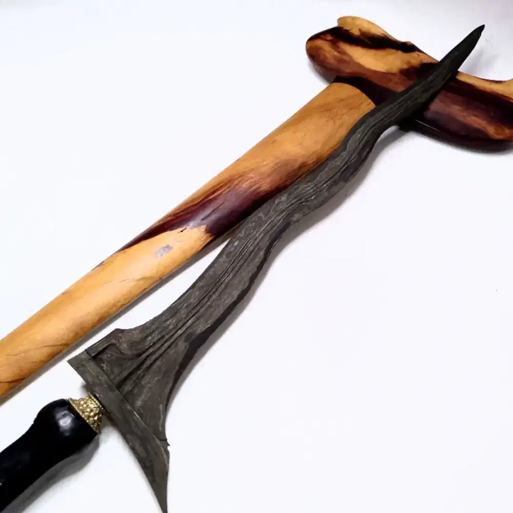 Keris sepuh Anoman keris utuh sogokan sampai atas sepuh di jakarta