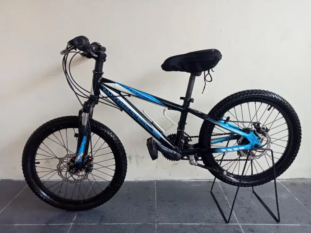 Sepeda gunung anak ukuran 20 frem Aloy alumunium speed Shimano