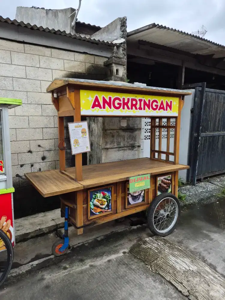 gerobak bakso / mie ayam / soto / bubur ayam / bakwan malang / DLL