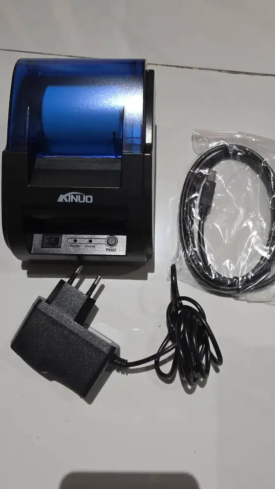 printer kasir thermal bluetooth AINUO 58UB 58mm USB Rj11 black