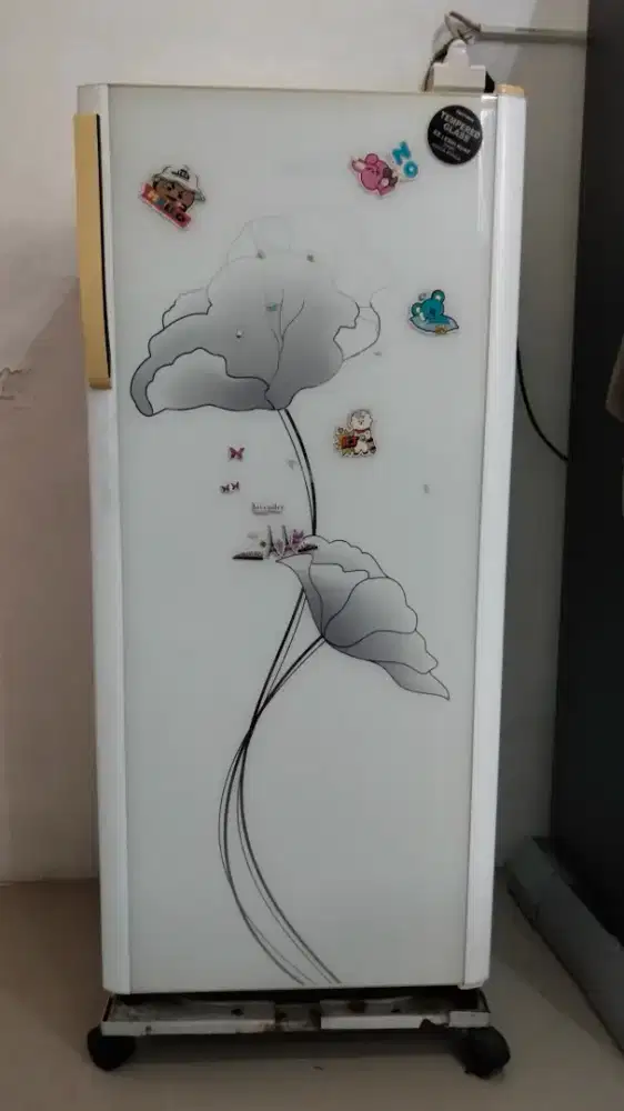 kulkas merk Polytron  1 pintu