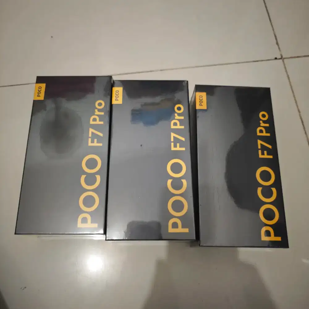 POCO F7 PRO 12/512 GARANSI RESMI XIAOMI 24 BULAN NO REPACK