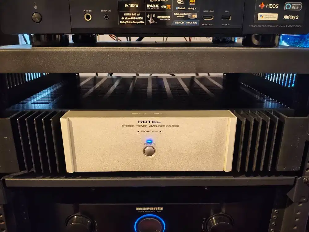 Power Amplifier Stereo ROTEL RB-1092 500W