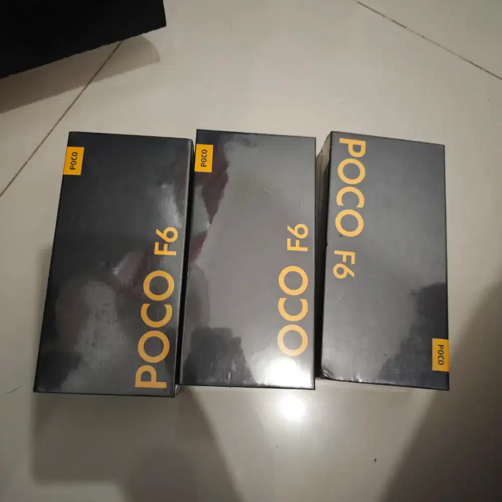 POCO F6 12/512 GARANSI RESMI XIAOMI 15 BULAN NO REPACK