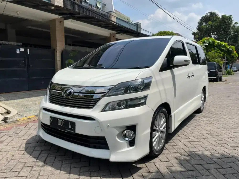 TOYOTA VELLFIRE 2.4 Z 2013 AT