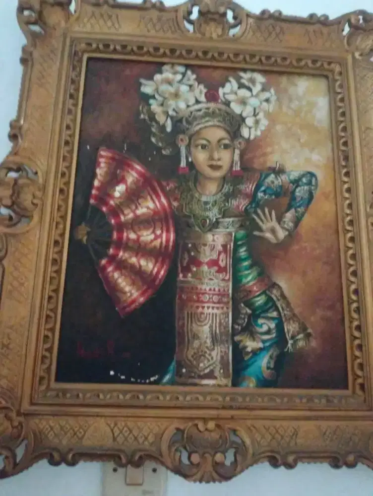 Dijual Lukisan Cat Minyak karya sdri papi