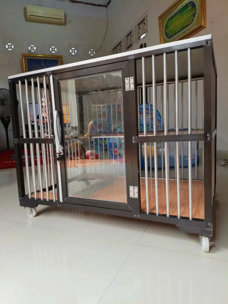 DIJUAL KANDANG KUCING ALUMUNIUM ISTIMEWA
