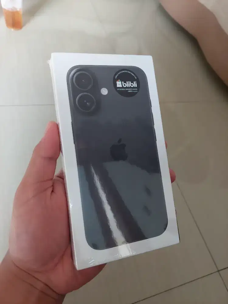 Iphone 16 256 BLACK NEW SEGEL