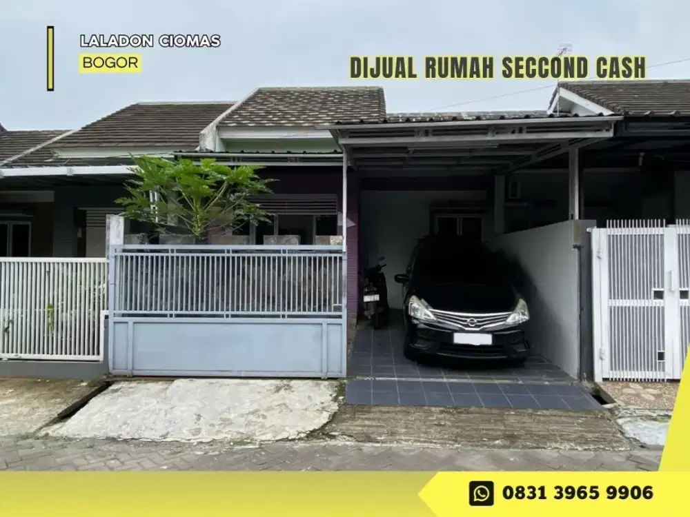 Jual Rumah Cash 485JT ALL IN dkt Kampus IPB di Nuansa Asri Laladon Ciomas